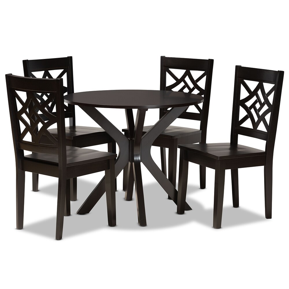 Miela Modern and Contemporary 5 PC Dining Set