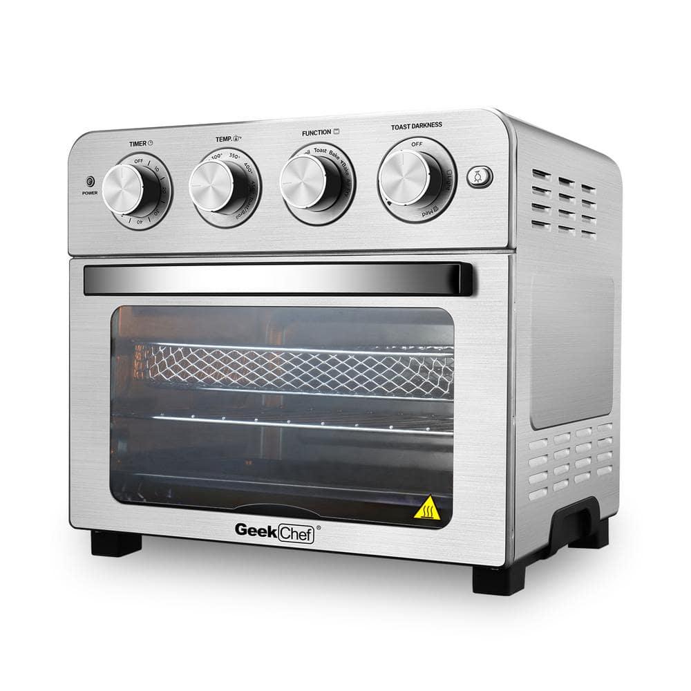 cadeninc 24 qt Silver Air Fryer Toaster Oven