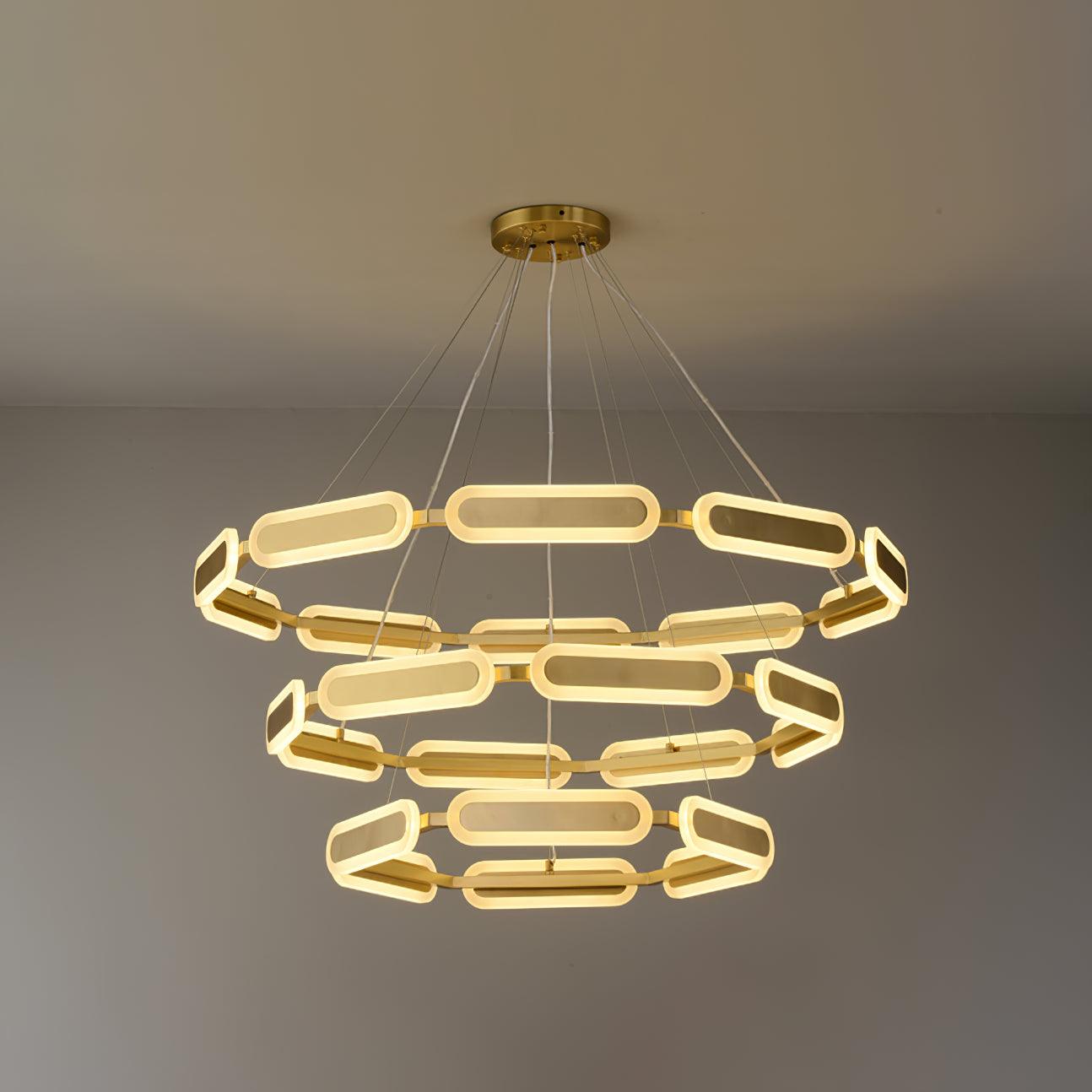 Swirl Chandelier