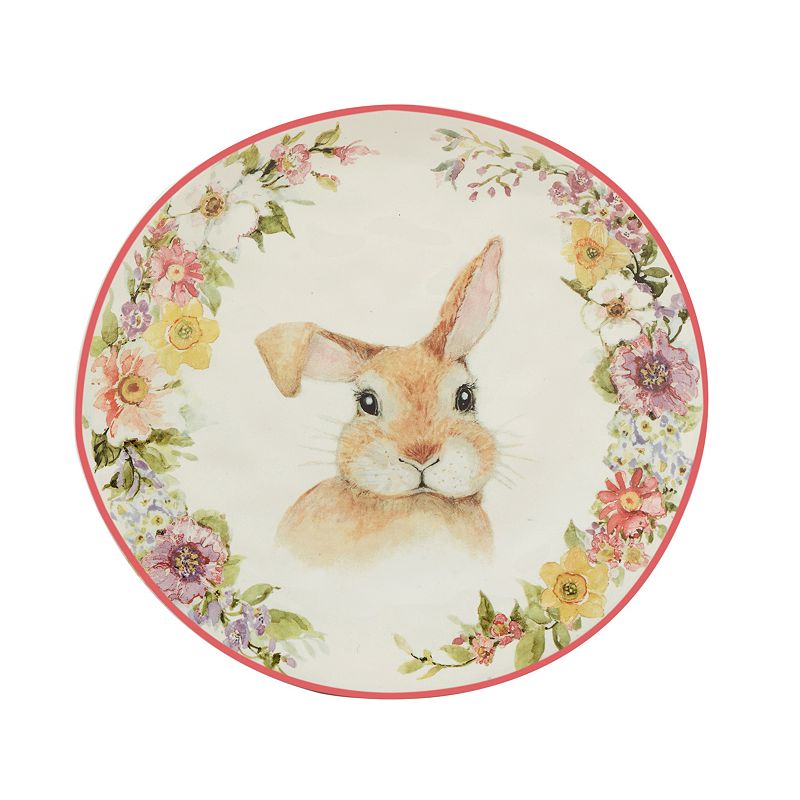 Certified International Easter Garden 4-pc. Salad Plate Set