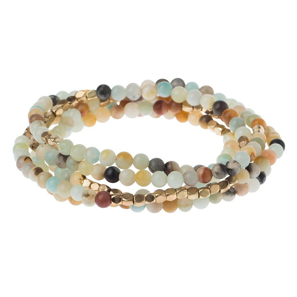 Scout Curated Wears  Amazonite Stone Wrap - Stone of Courage