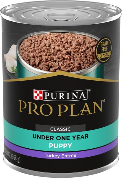 Purina Pro Plan Development Puppy Classic Turkey Entree Grain-Free Canned Dog Food