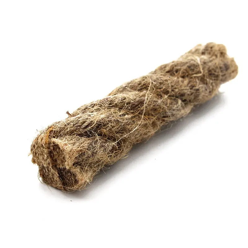 5inch Camping Wax Infused Jute Fire Starter Rope Lighter Hemp Tinder Wick