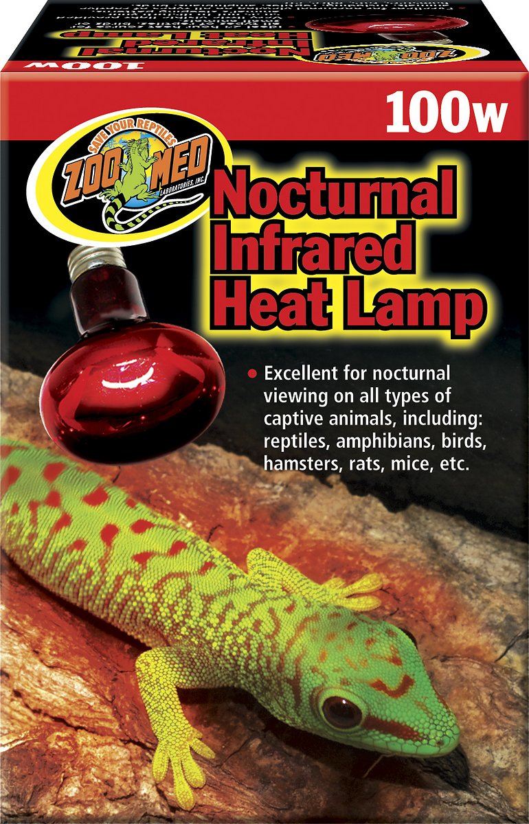 Zoo Med Nocturnal Infrared Heat Lamp 100 Watt