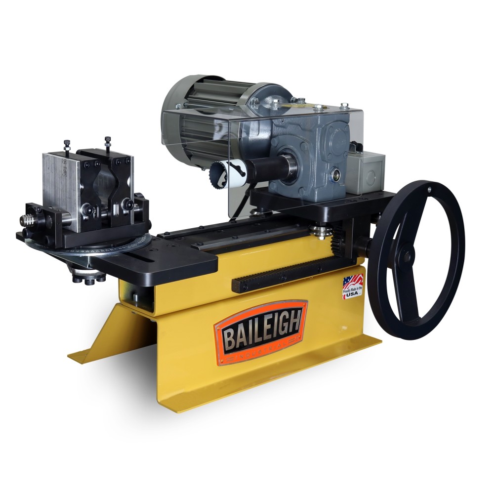 Baileigh TN-300 Hole Saw Tube and Pipe Notcher Bench Top