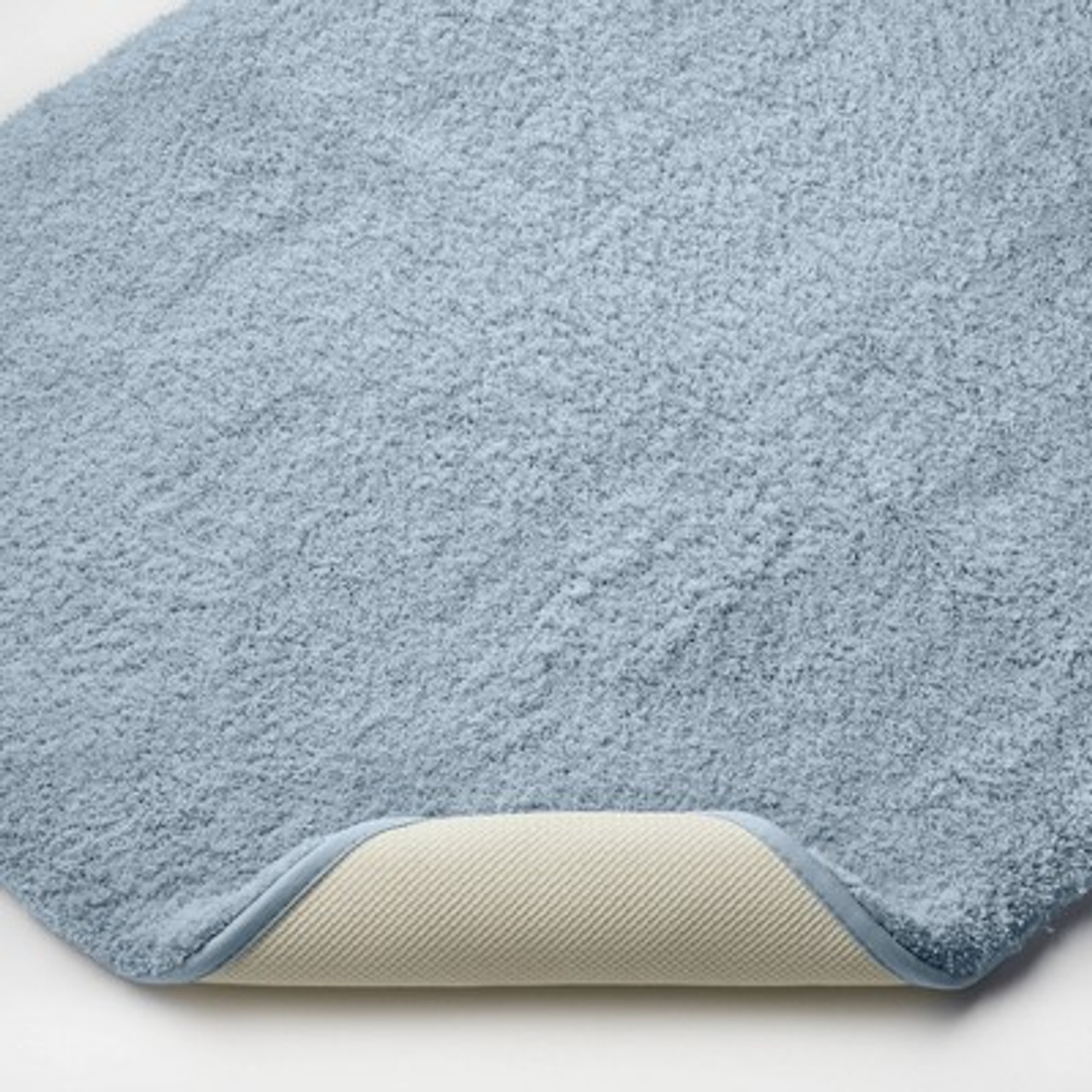 21x34 Bath Rug Light Blue - Threshold Signature