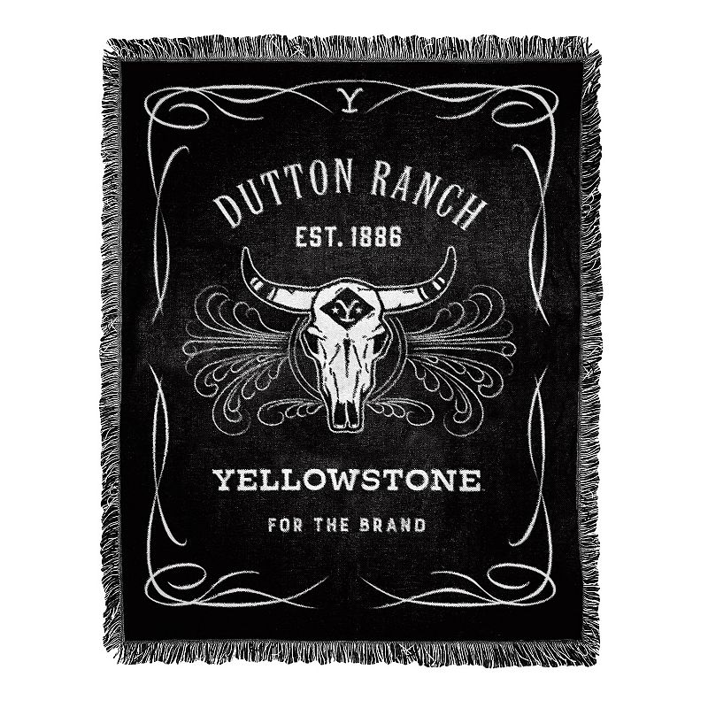 Yellowstone Dutton Ranch Jacquard Throw