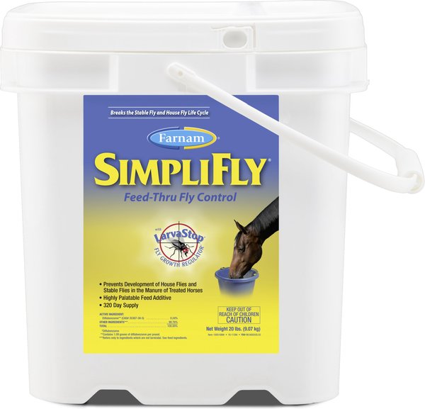 Farnam SimpliFly Feed-Thru Fly Control Pellets Horse Supplement