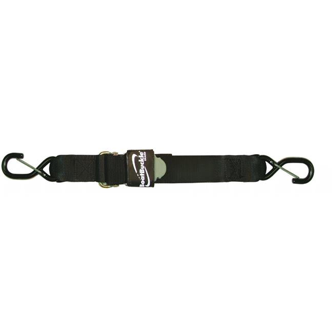 Boat Buckle F17635 2.0 in. x 13 ft. Pro Series Kwik Lok Gunwale Tie-Down&#44; Black