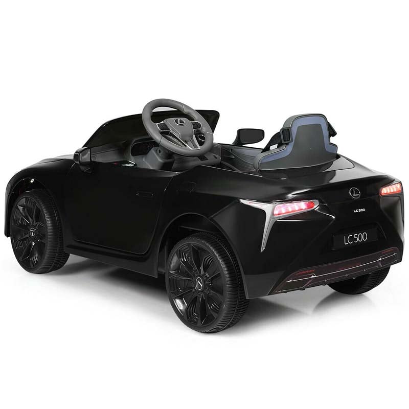 Licensed Lexus LC500 Kids Ride on Car, 12V Battery Powered Electric Vehicle Riding Toy Car with Remote Control