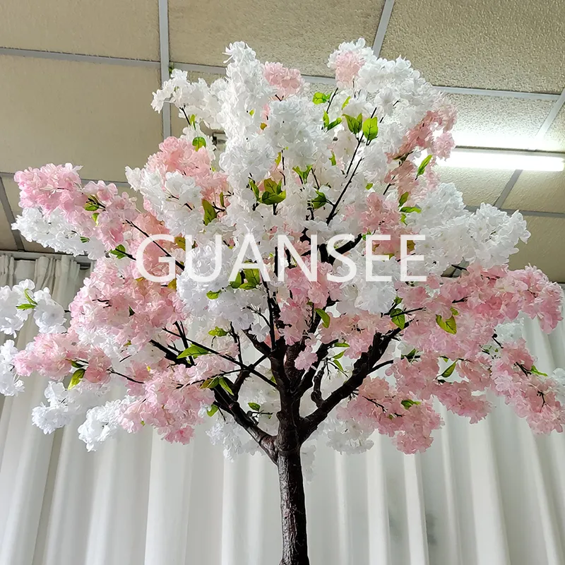 Wedding indoor decoration wedding centerpieces artificial flowers artificial plant artificial cherry tree for table tree