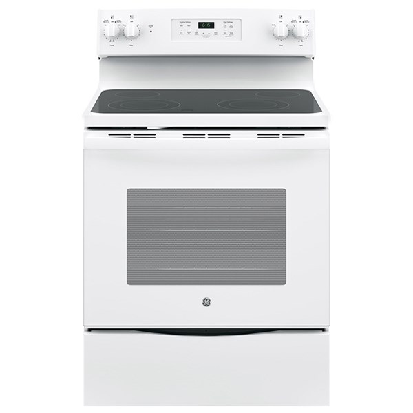 GE White Four Piece Kitchen Suite