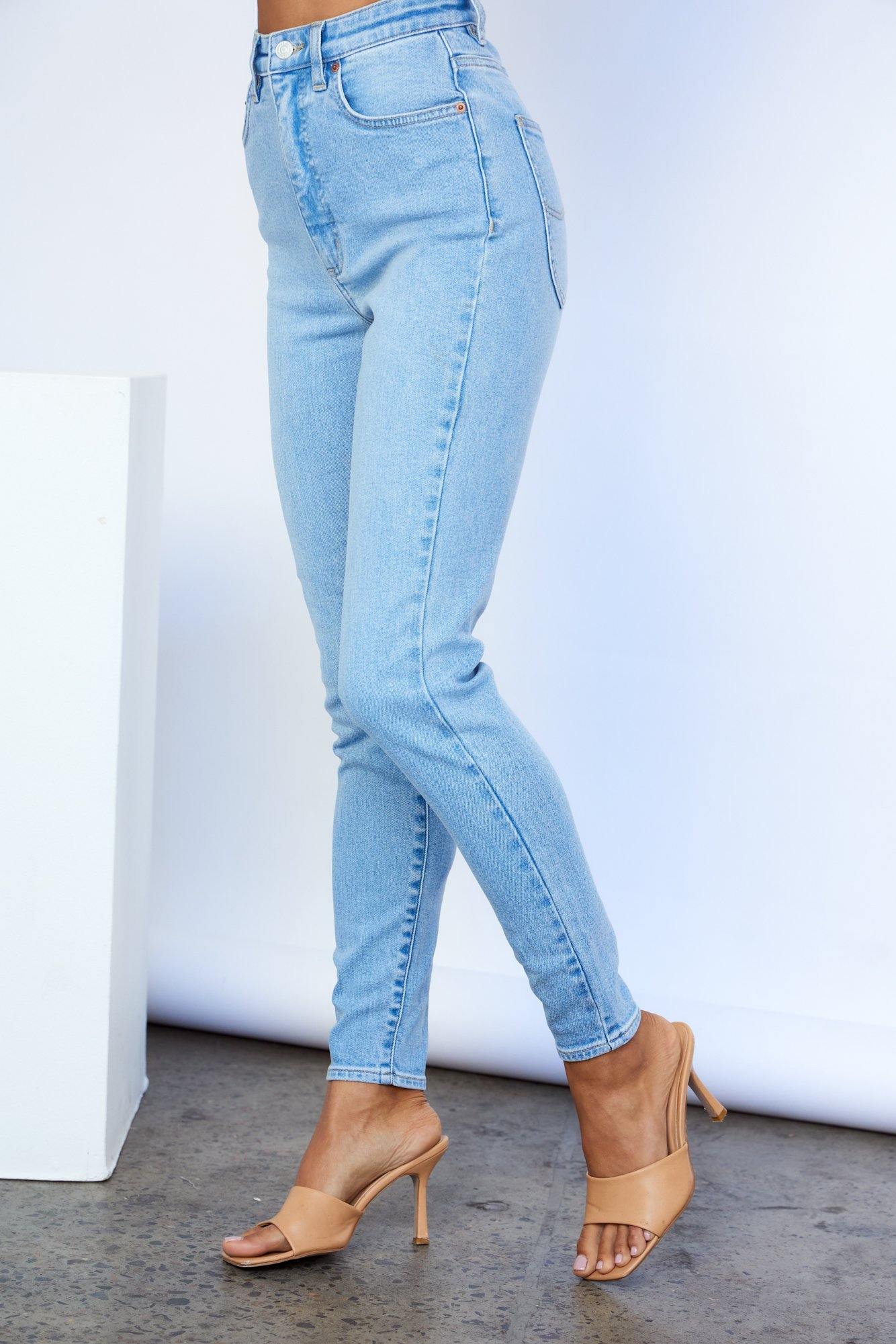 LEE Hourglass High Licks Crop Jeans Optimal Blue