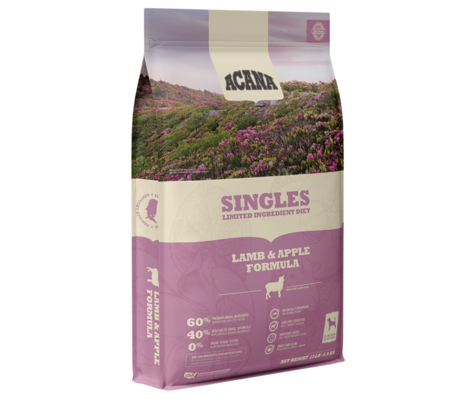 Champion Petfoods Acana Singles - All Dog Breeds， All Life Stages Lamb