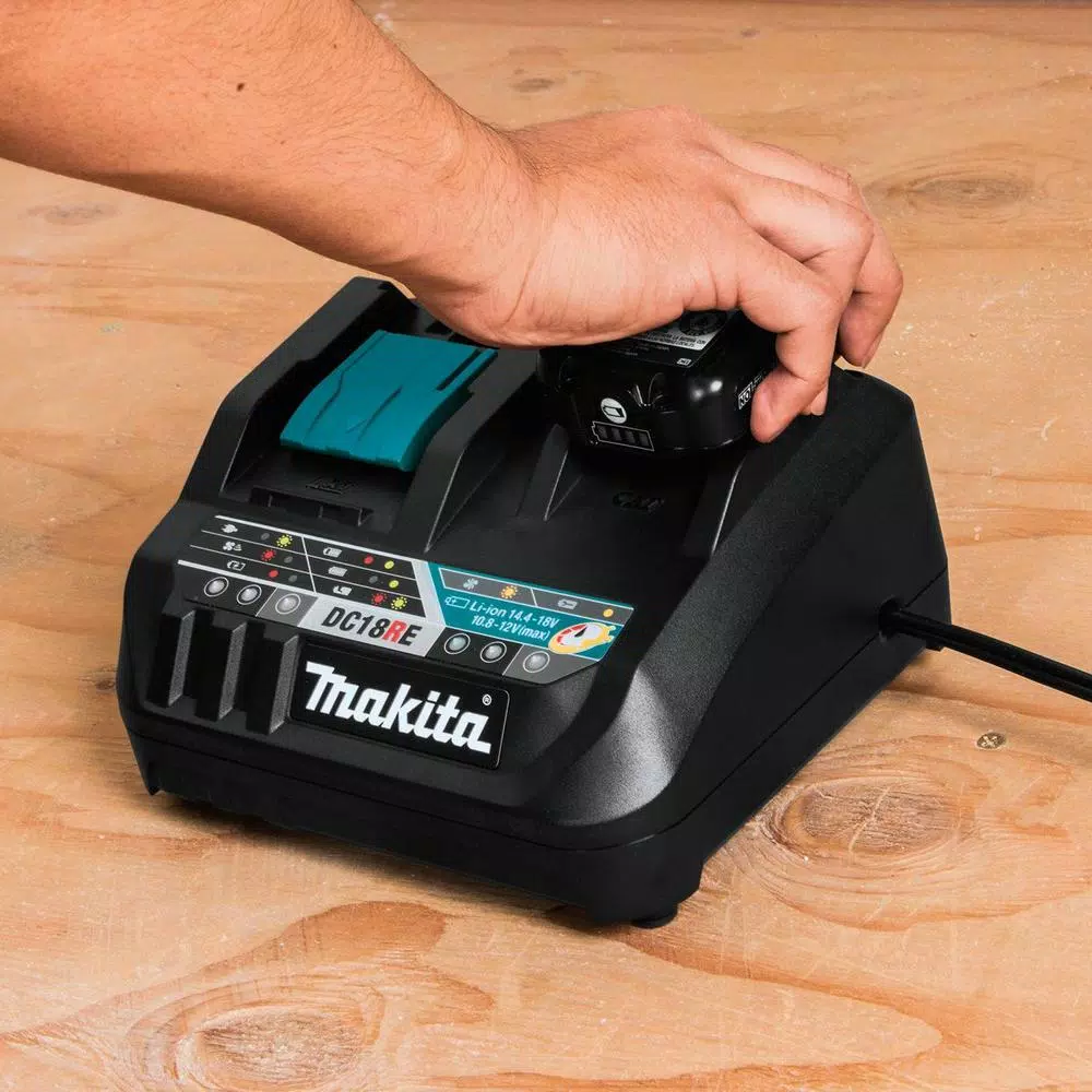 Makita 18-Volt LXT/12-Volt MAX CXT Lithium-Ion Rapid Optimum Charger and#8211; XDC Depot