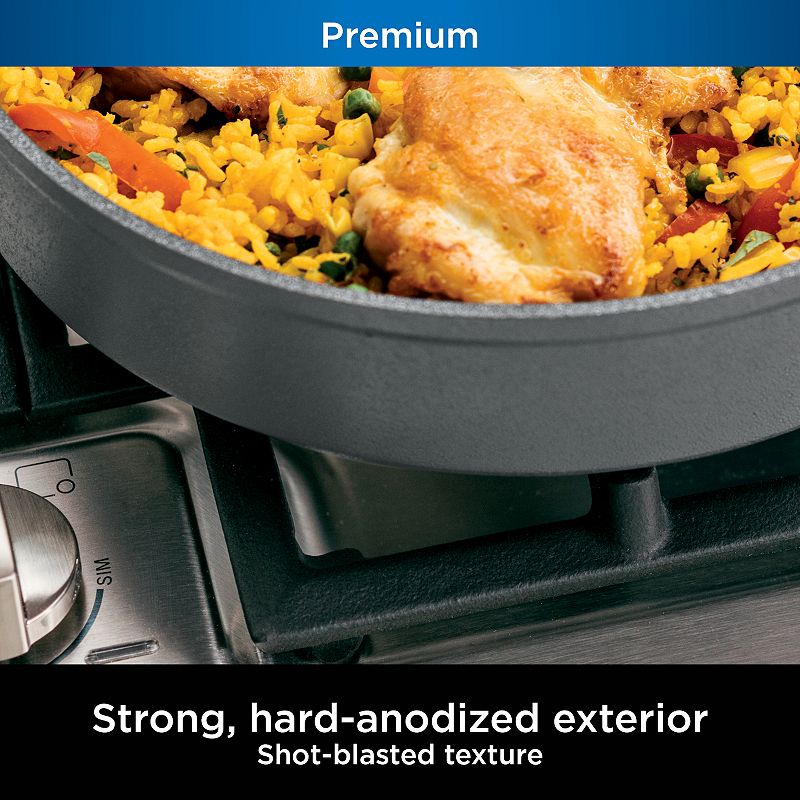 Ninja Foodi NeverStick Premium Hard-Anodized 12-in. Frypan