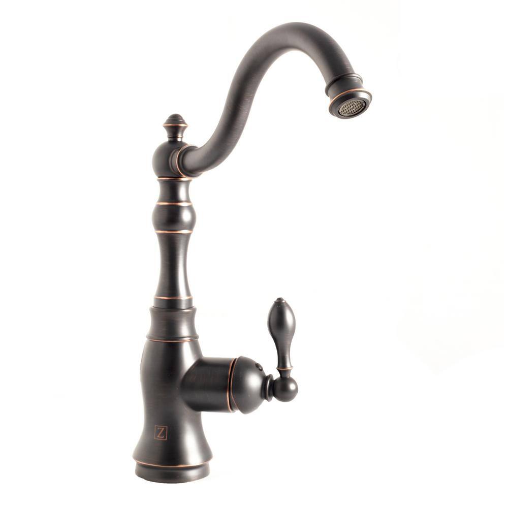 ZLINE Kitchen and Bath Single-Handle Standard Kitchen Faucet in Oil-Rubbed Bronze REM-KF-ORB