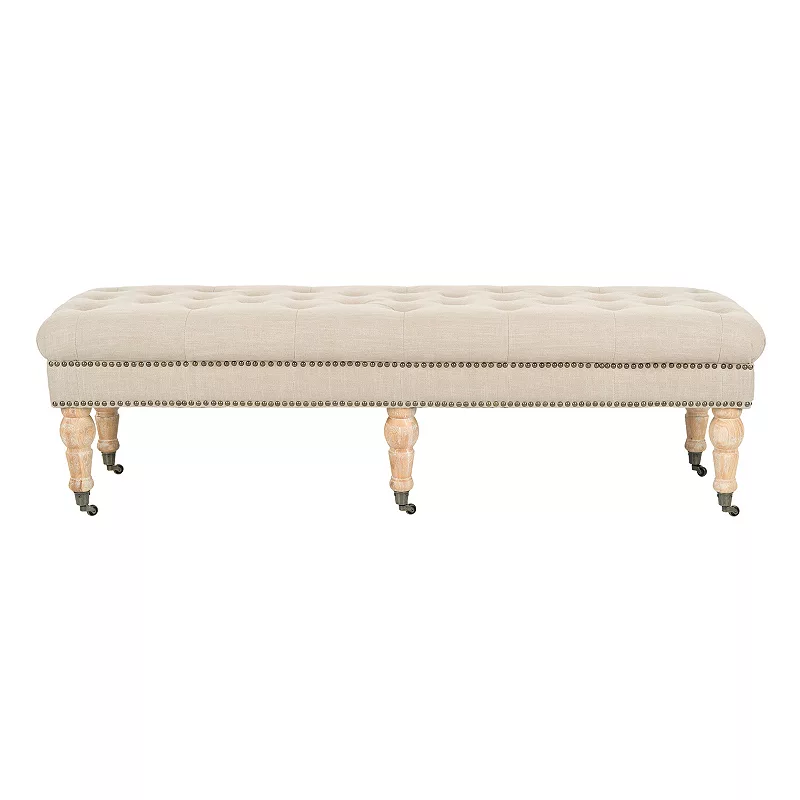 Safavieh Barney Linen Bench