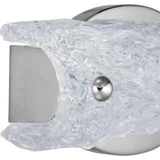 Progress Lighting Capelli LED Collection Polished Chrome 12 in. LED Wall Sconce P710062-015-30