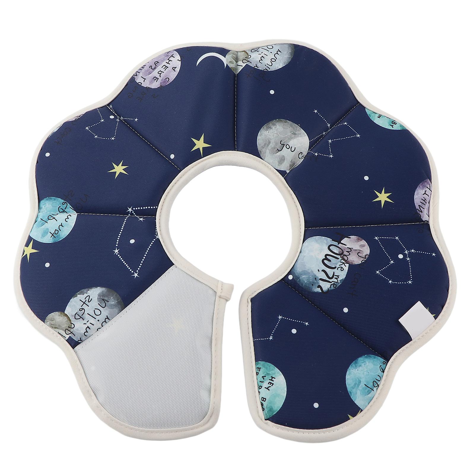 Cat Recovery Collar Waterproof Breathable Foldable Protective Pet Elizabethan Collar For Puppy Kittenconstellations Type M