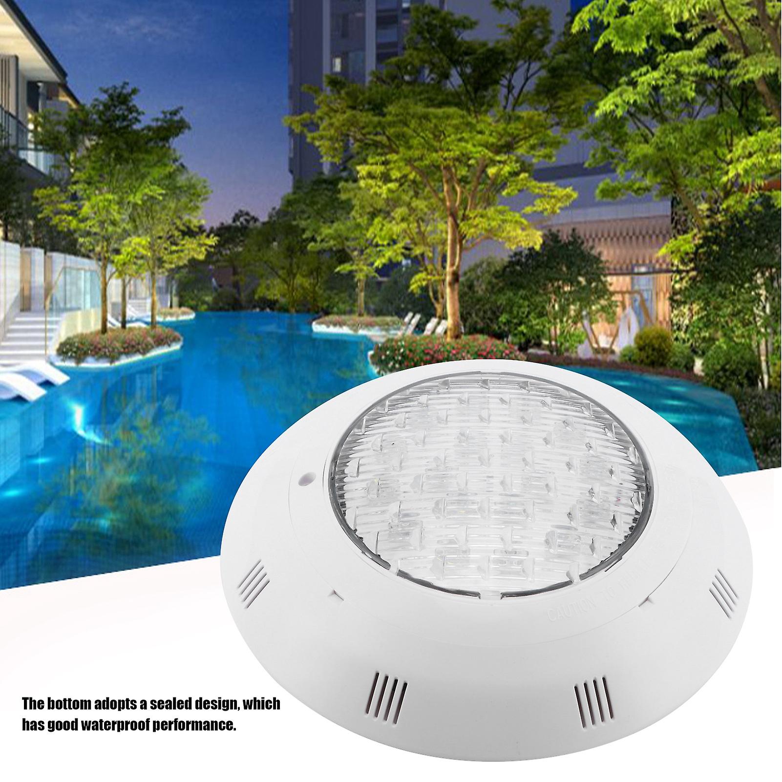 Pool Wall Lamp 18led Underwater Light Ip68 Waterproof For Swimming Pool Wall Mounted Pure White