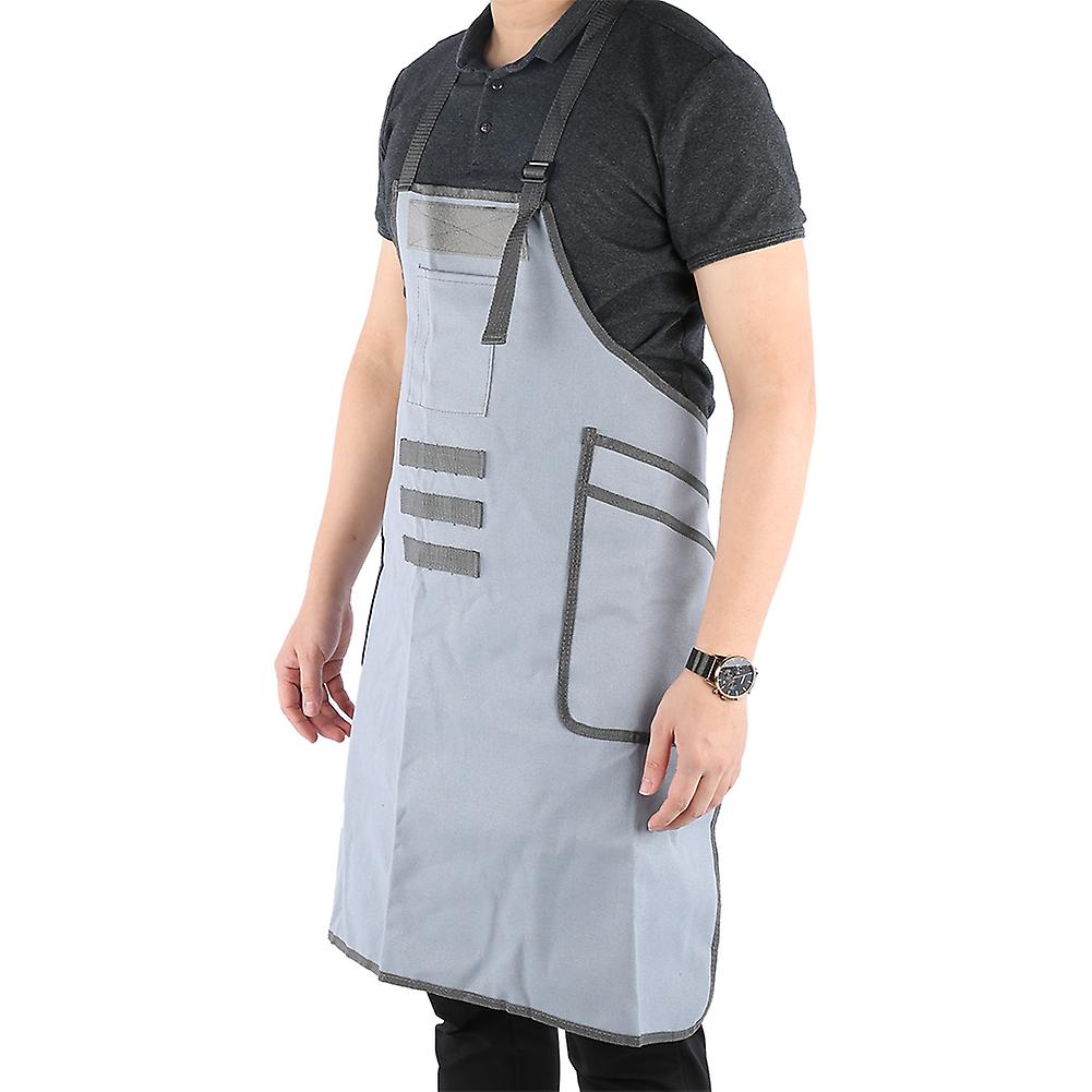 Multi-pocket Adjustable Fashion Kitchen Barbecue Cooking Restaurant Cafe Bib Aprons Work Uniformbarbecue Apron