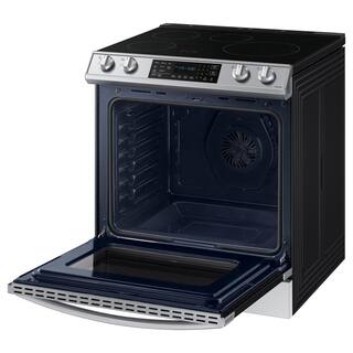  30 in. 6.3 cu. ft. Slide-In Induction Range with Air Fry Convection Oven in Fingerprint Resistant Stainless Steel NE63B8611SS