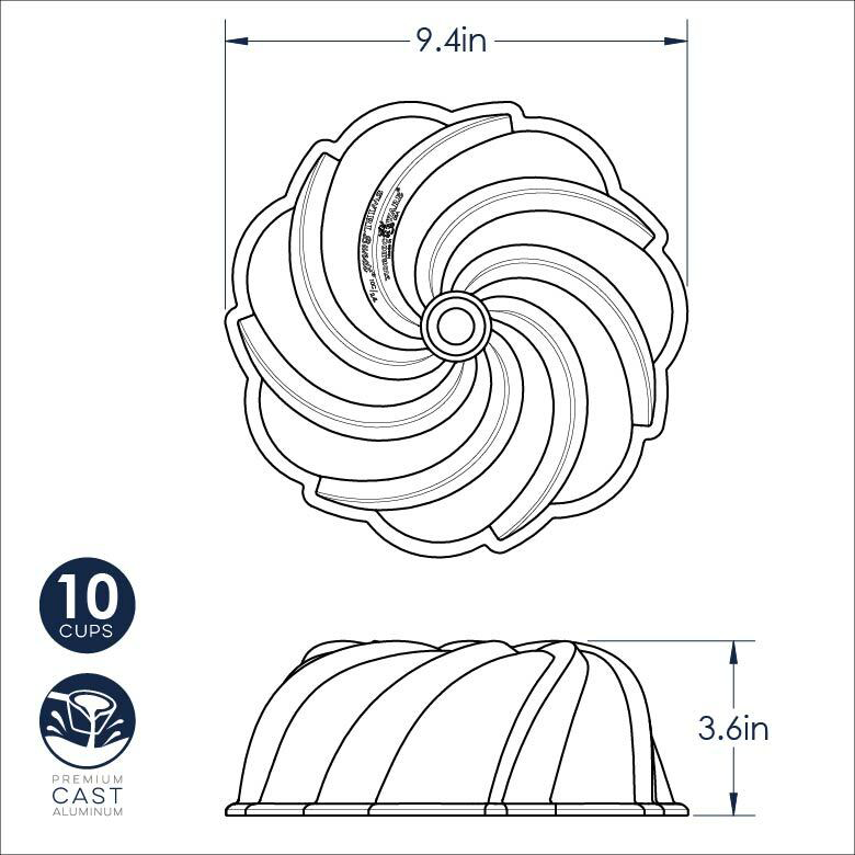 Nordic Ware Swirl Bundt Pan