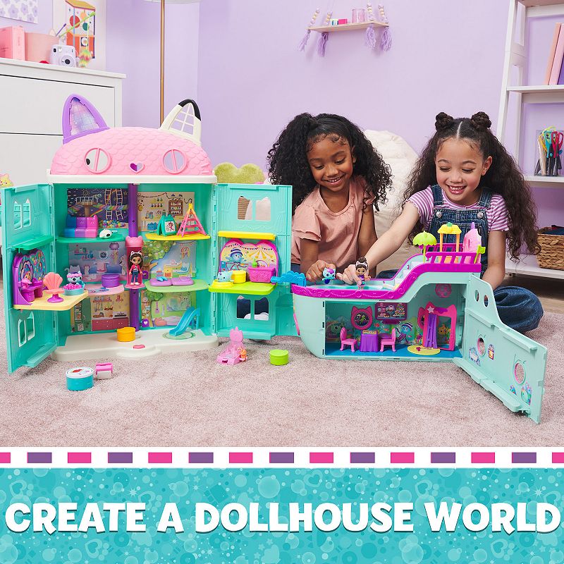 Gabby's Dollhouse MerCat's Spa Room Playset