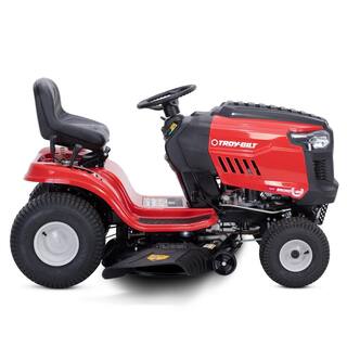 Troy-Bilt Bronco 46 in. 17.5 HP Briggs and Stratton Engine Automatic Drive Gas Riding Lawn Tractor Bronco 46B