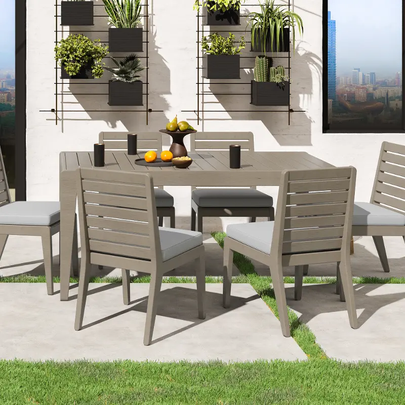 Sustain Brown Outdoor Dining Table