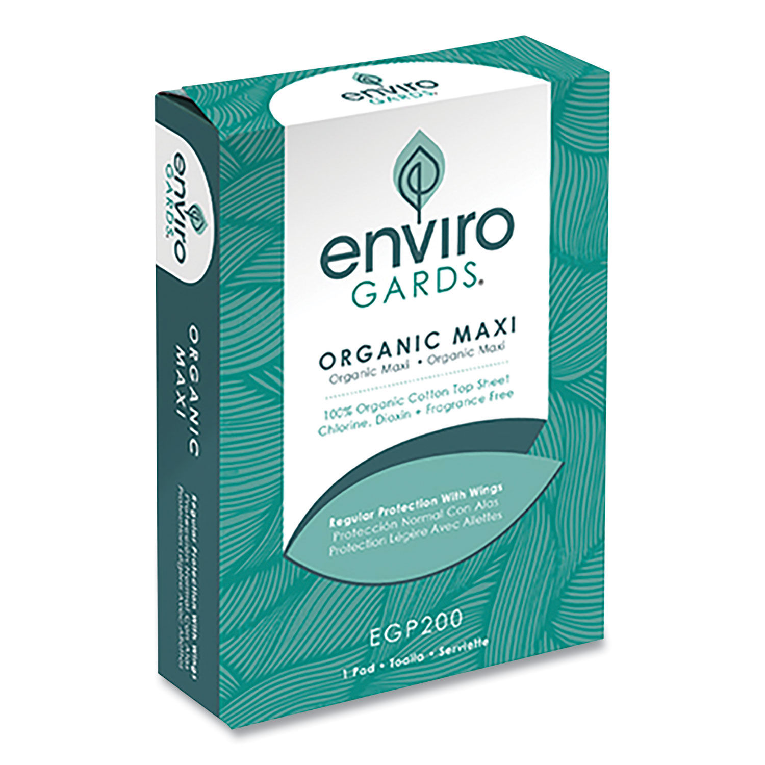 Enviro Gards Organic Maxi Pad by HOSPECOandreg; HOSEGP200