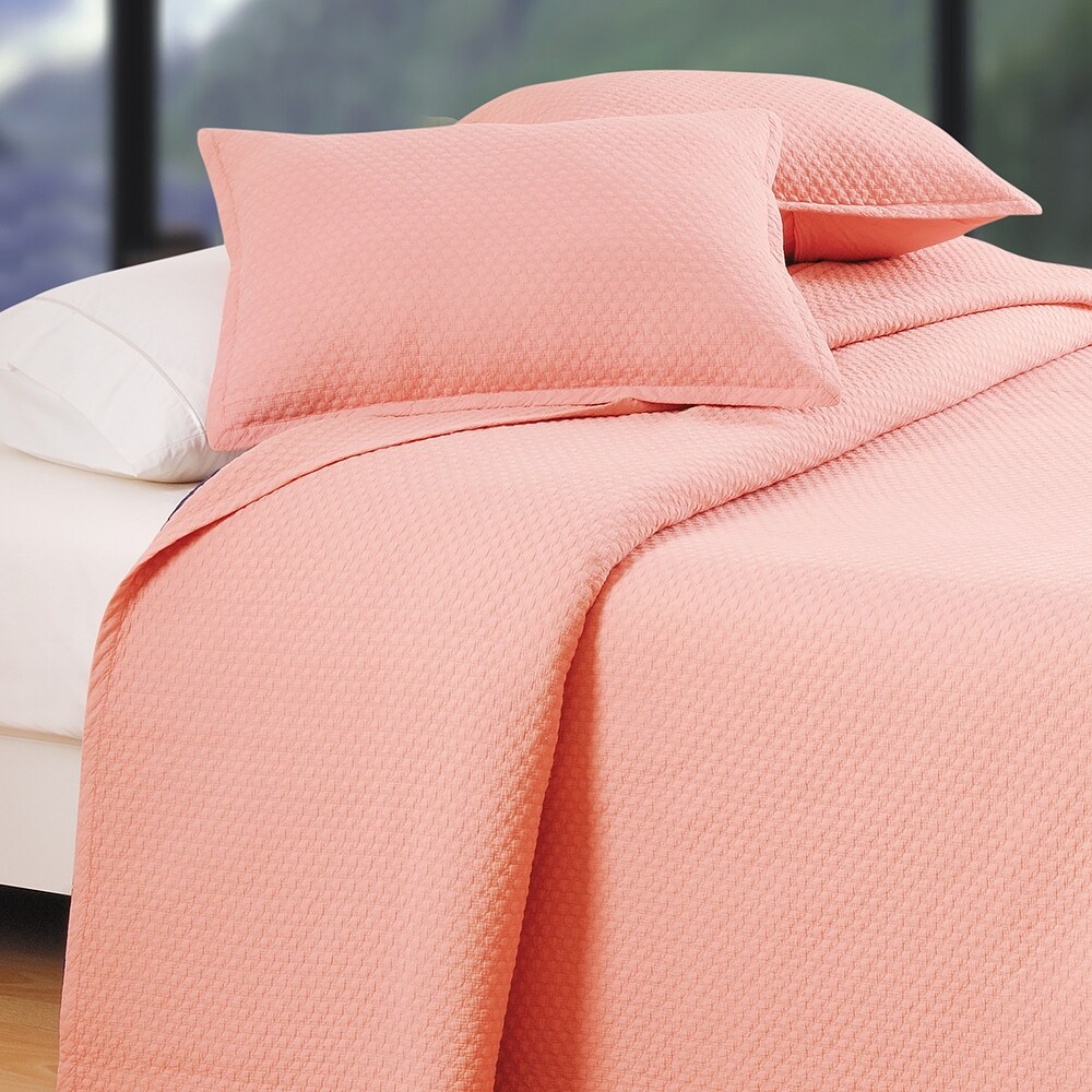 Houndstooth Pink Bedding Collection