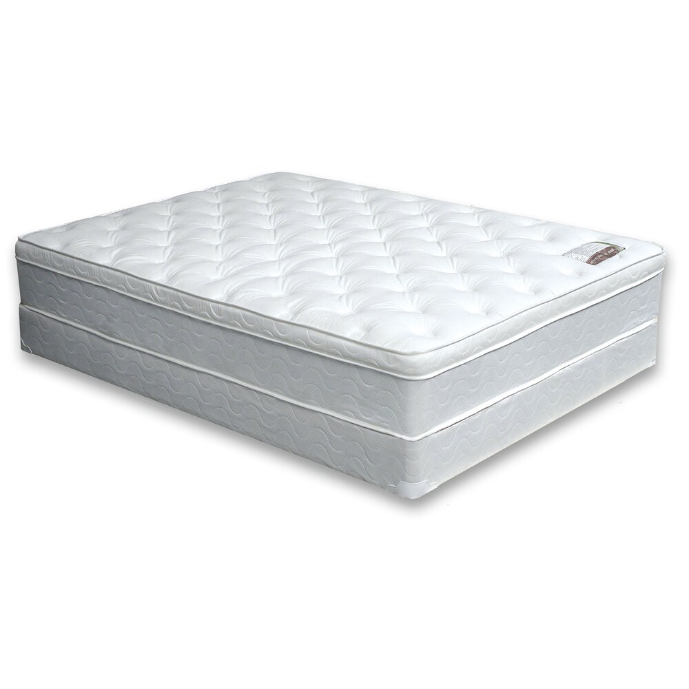 Nivo Contemporary White Cal King Foam Mattress by Furniture of America