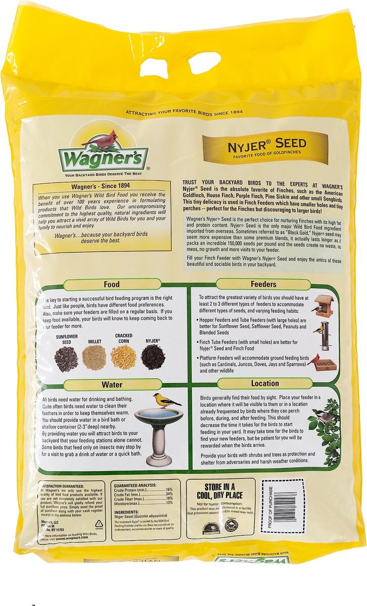 Wagner's Nyjer Seed Premium Wild Bird Food