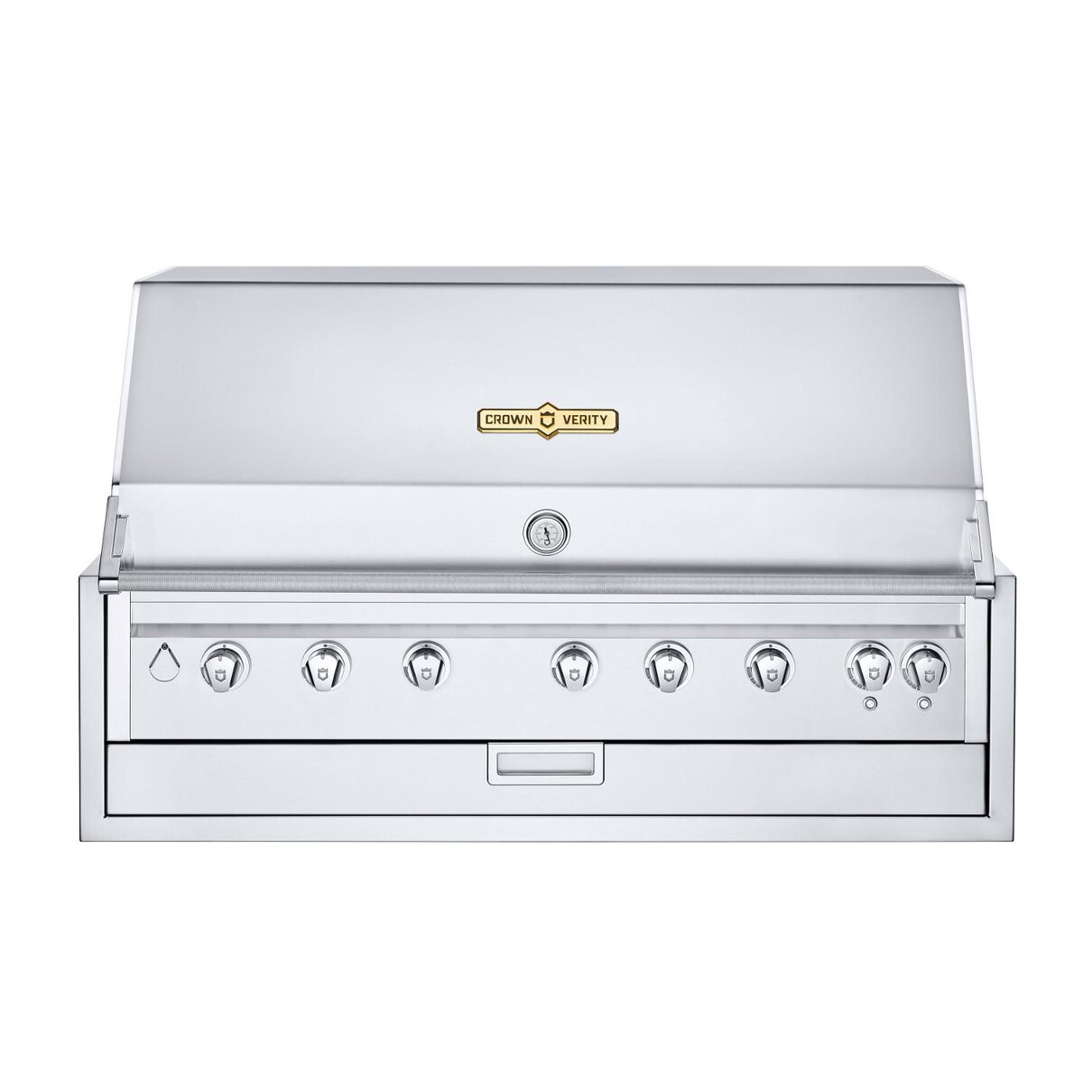 Crown Verity Infinite Series 48-Inch Built-In Natural Gas Grill W/ Lights