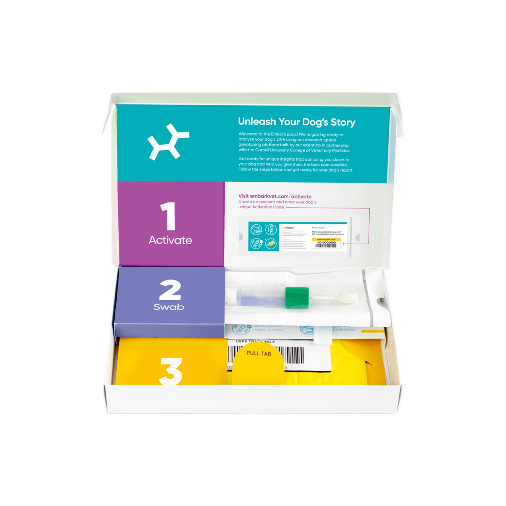 Embark Vet DNA Test Kit for Purebred Dogs