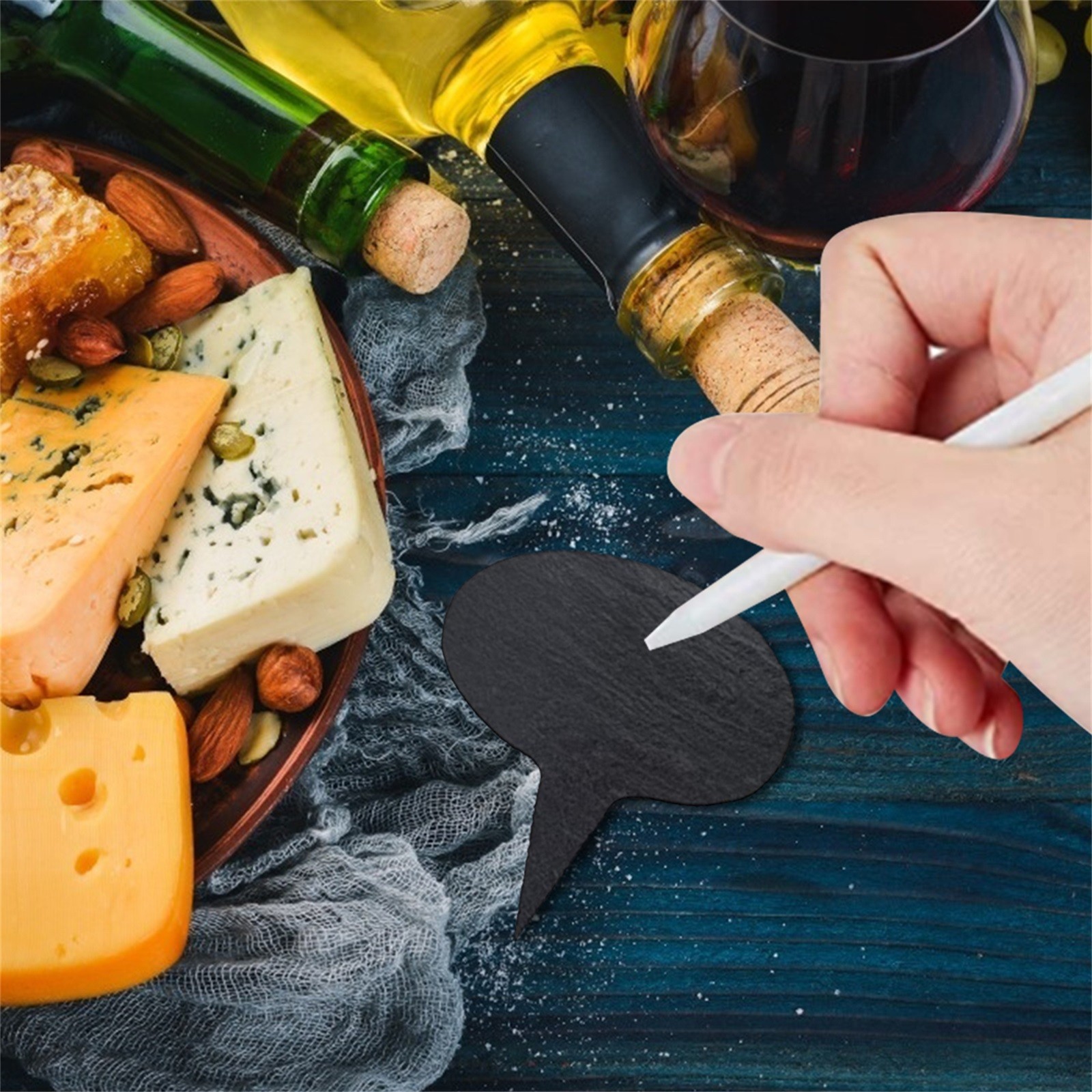 Yubnlvae Cheese Markers For Charcuterie Board For Wedding Birthday Parties Dinne