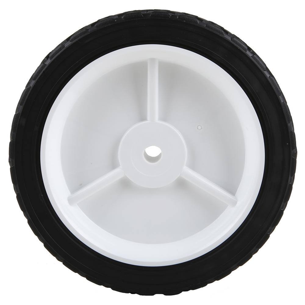 Arnold 8 in. x 1.75 in. Universal Plastic Wheel with 12 in. Dia Nylon Offset Hub 490-322-0003