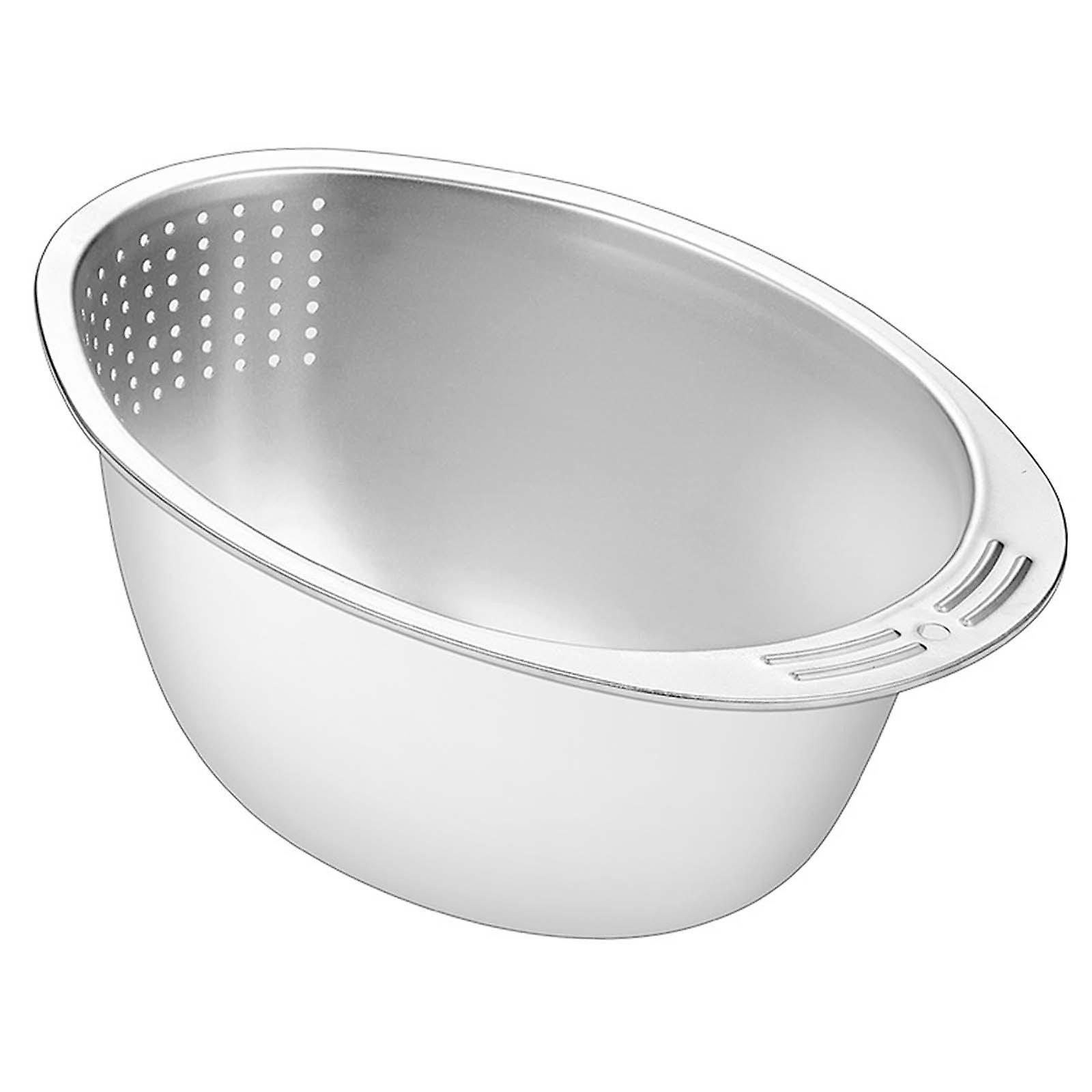 Kitchen Rice Cleaner Filter Basket Pasta Strainer 304 Stainless Steel Sturdy