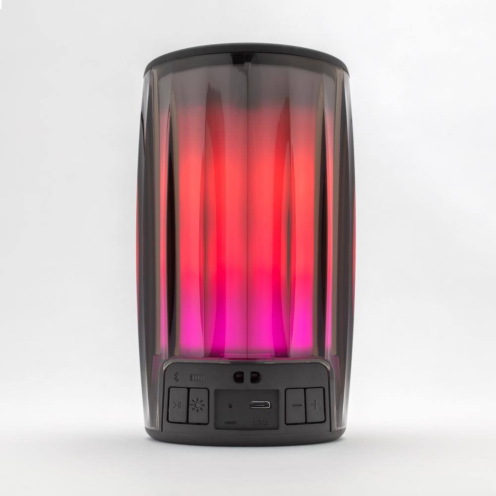 iHome PLAYGLOW Rechargeable Color Changing Portable Bluetooth Speaker IBT780B