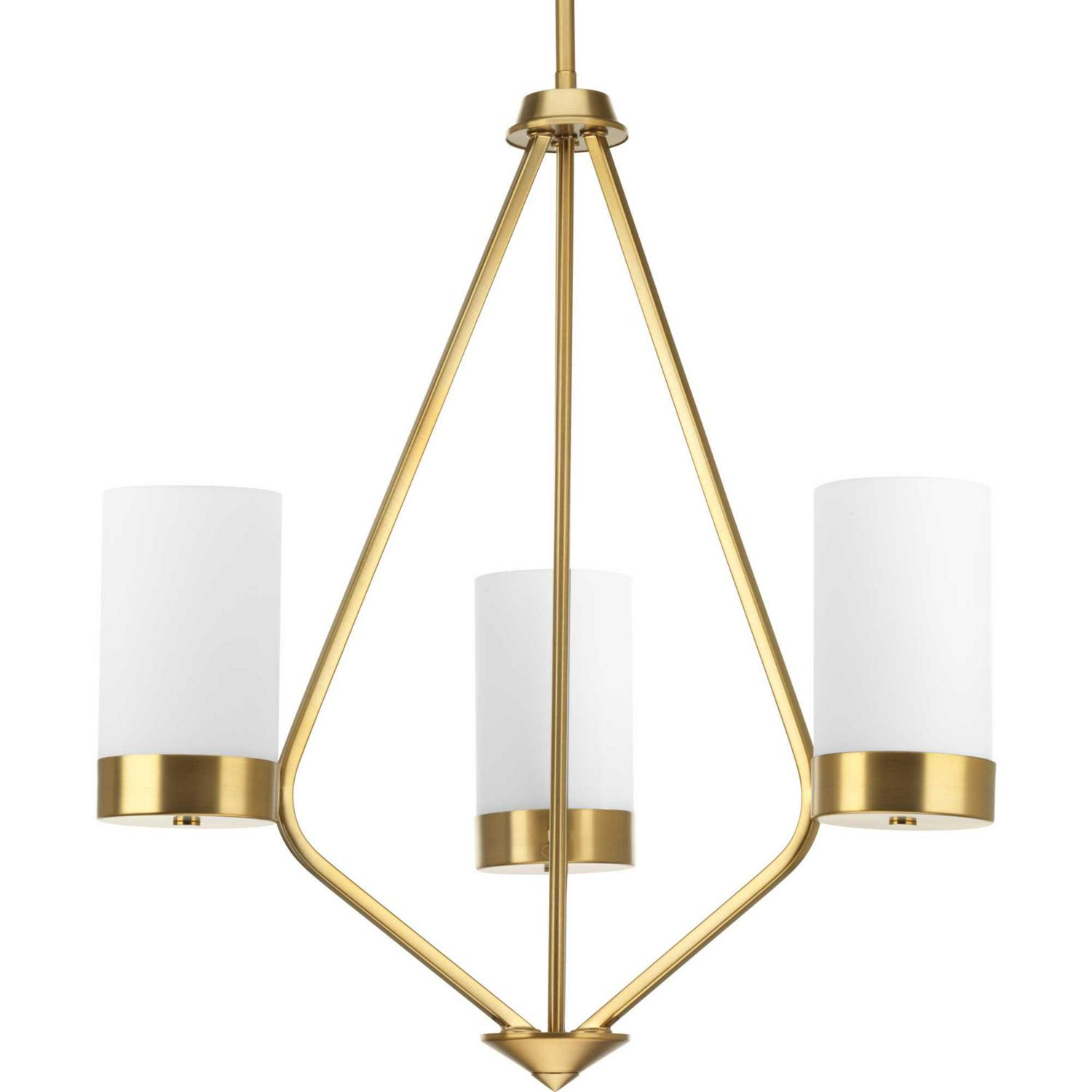 Progress Lighting P400021 Elevate 3 Light 22 Wide Pillar Candle Chandelier  Bronze