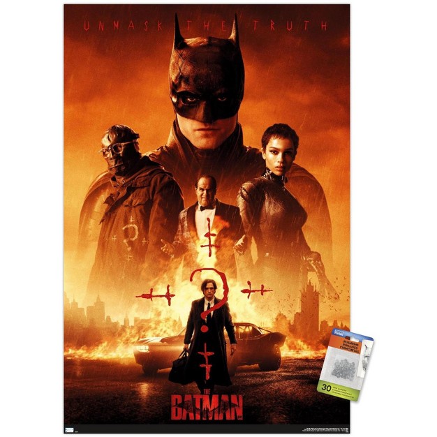 Trends International Dc Comics Movie The Batman One Sheet Unframed Wall Poster Prints