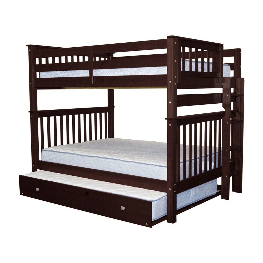 Taylor   Olive Trillium Full over Full Bunk Bed  Full Trundle