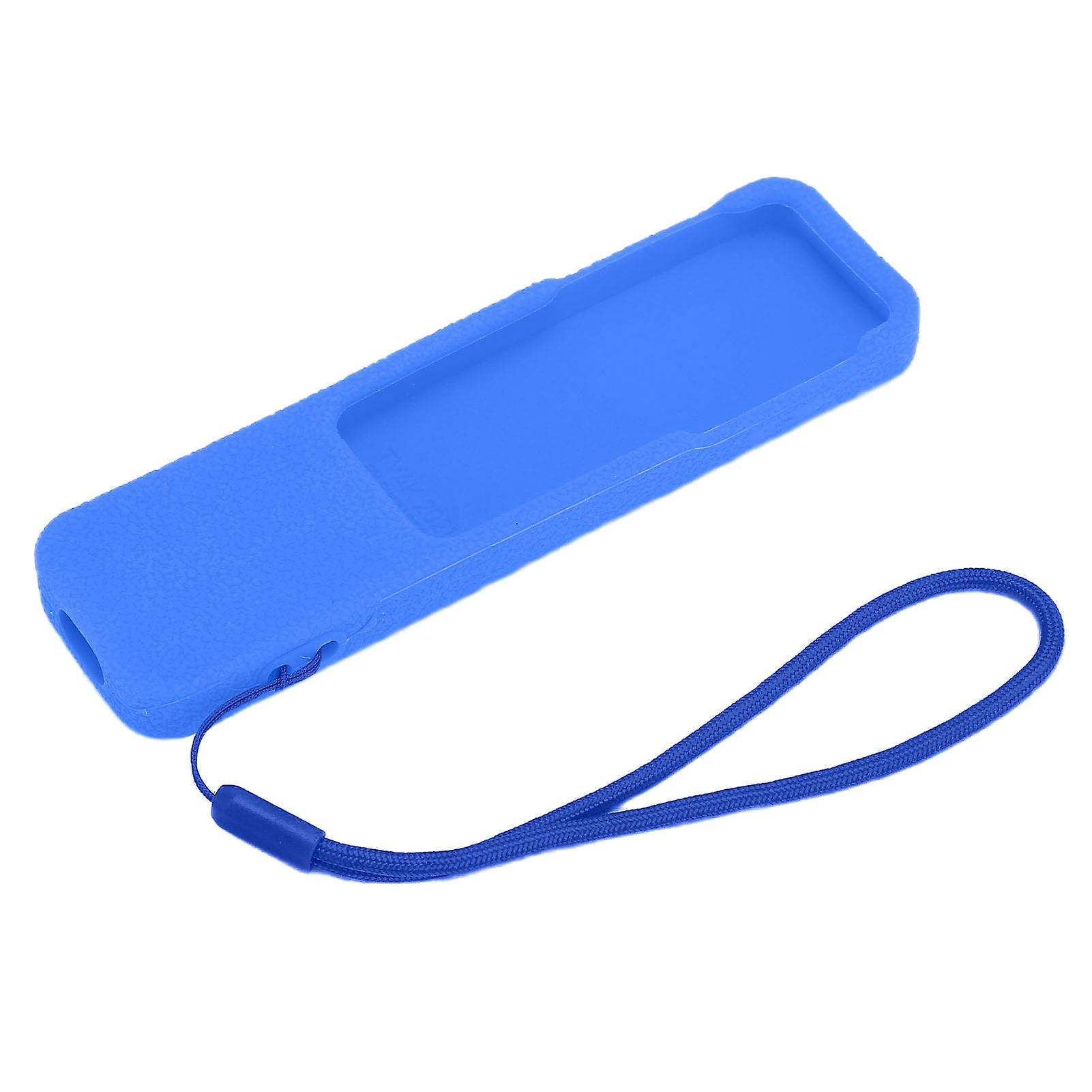 Remote Control Protective Cover Safe Non Slip Washable Silicone Protective Case For Apple Tvblue