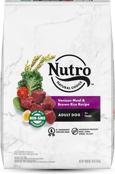 Nutro Natural Choice Adult Venison Meal and Brown Rice Recipe Dry Dog Food