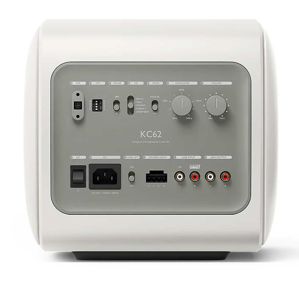 KEF KC62 Mineral White Subwoofer