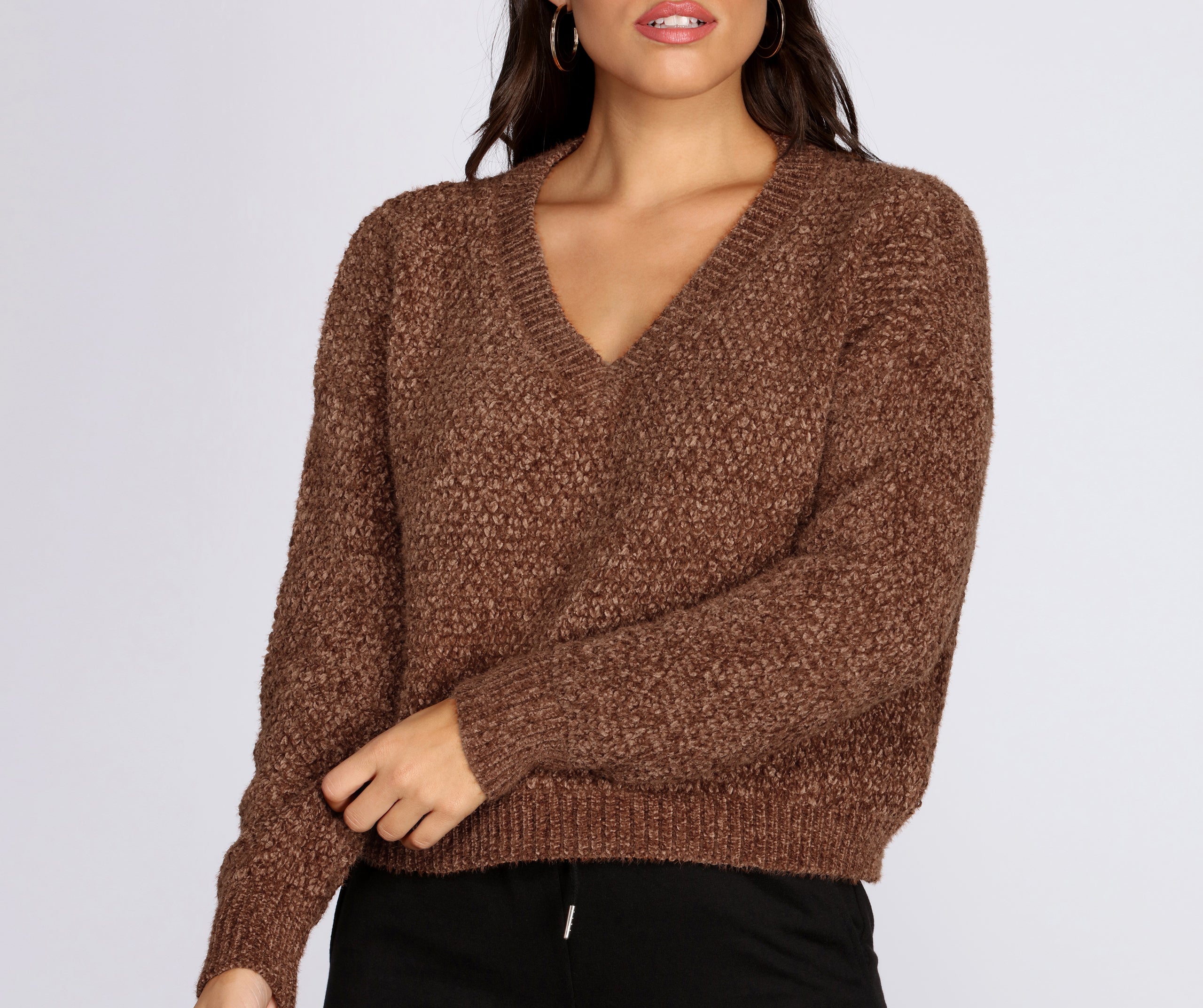 Cozy In Chenille Sweater