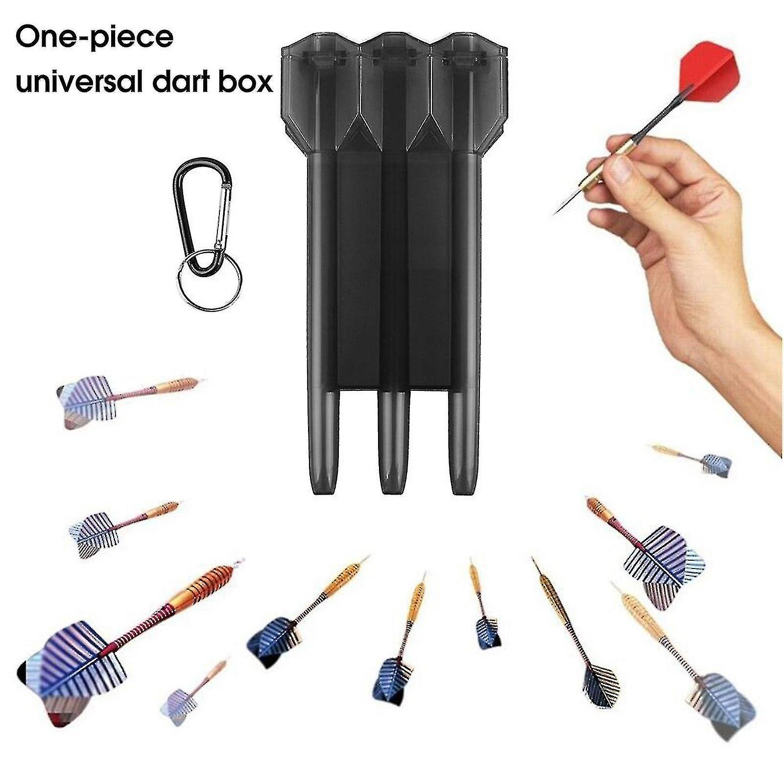 Universal Dart Protection Case Transparent Convenient Carrying Portable Dart Storage Box Dart Accessories