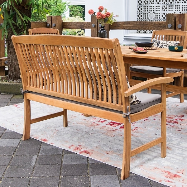 Cambridge Casual Leon 6Piece Teak Patio Extendable Dining Set